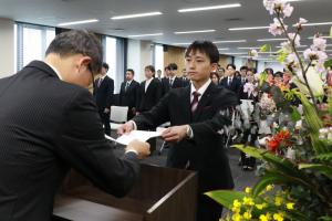 辞令交付