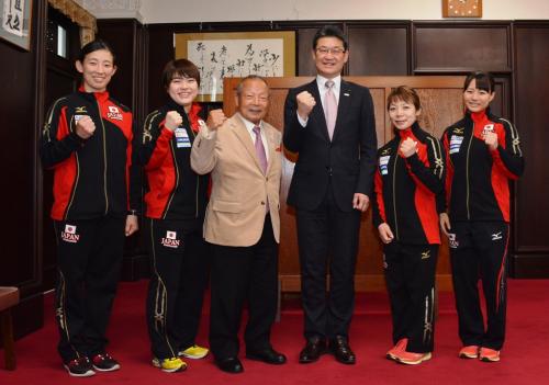 ウエイトリフティング女子日本代表合宿1