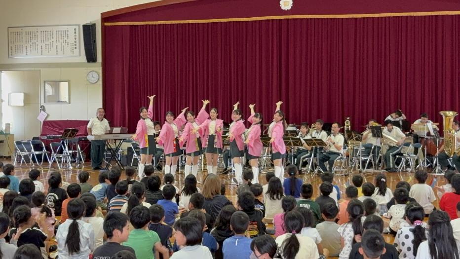 都農小学校ミュージックパトロール