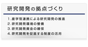 研究開発の拠点づくり_ボタン