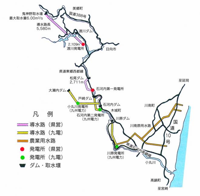 小丸川水系_流域概要図