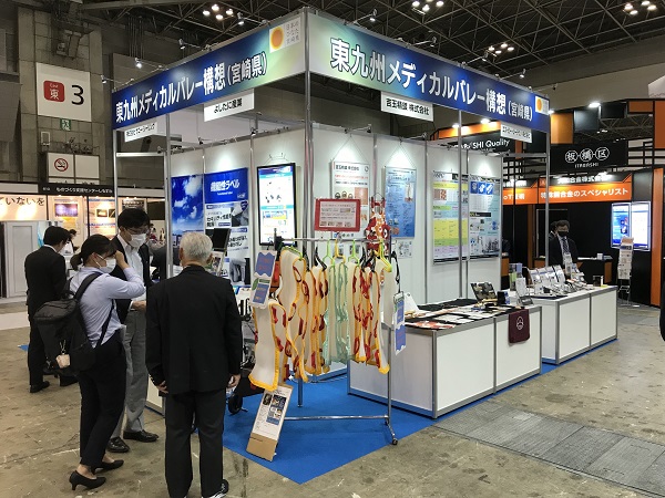 MedtecJapan展示会ブースの様子1