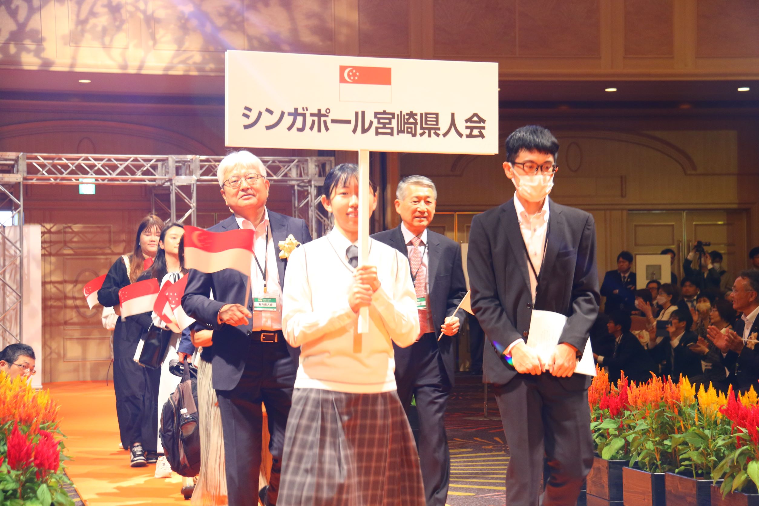 宮崎県人会の皆さん