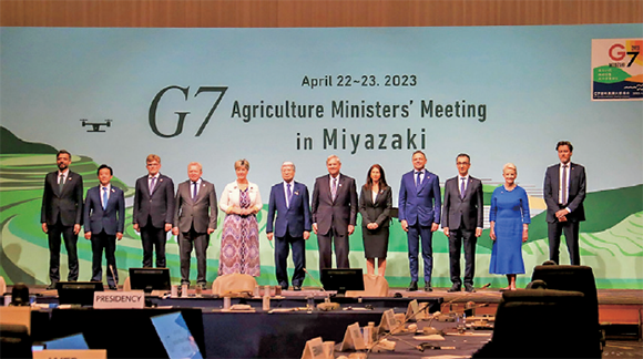 G7宮崎農業大臣会合での様子